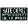 Hot Leathers PPW1015 4 Inch Hate Cops? Patch