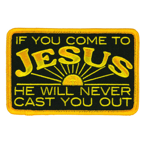 Hot Leathers Come to Jesus 4" Patch