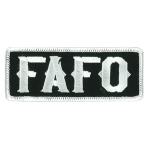 Hot Leathers FAFO 4" Patch