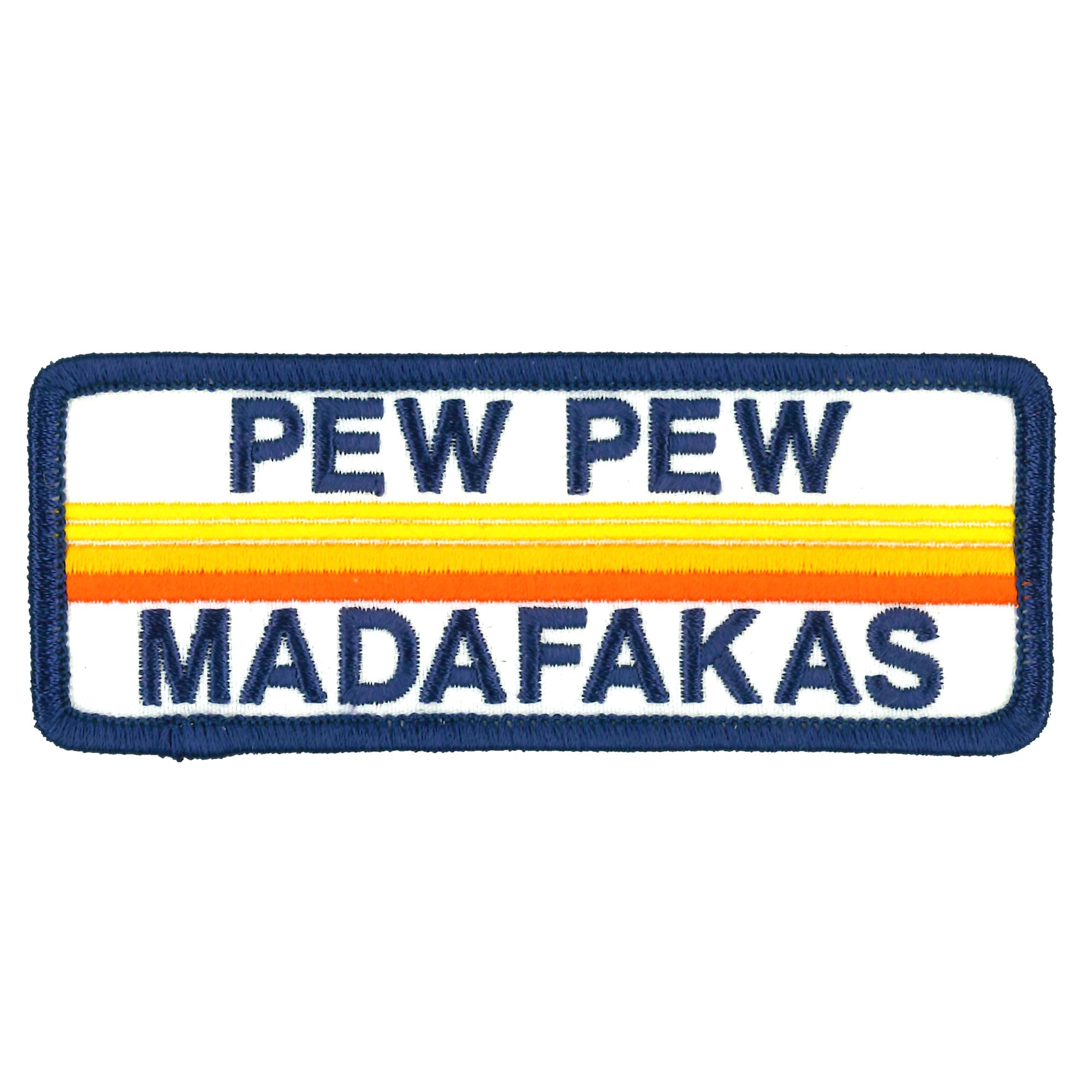 Hot Leathers Pew Pew 4" Patch
