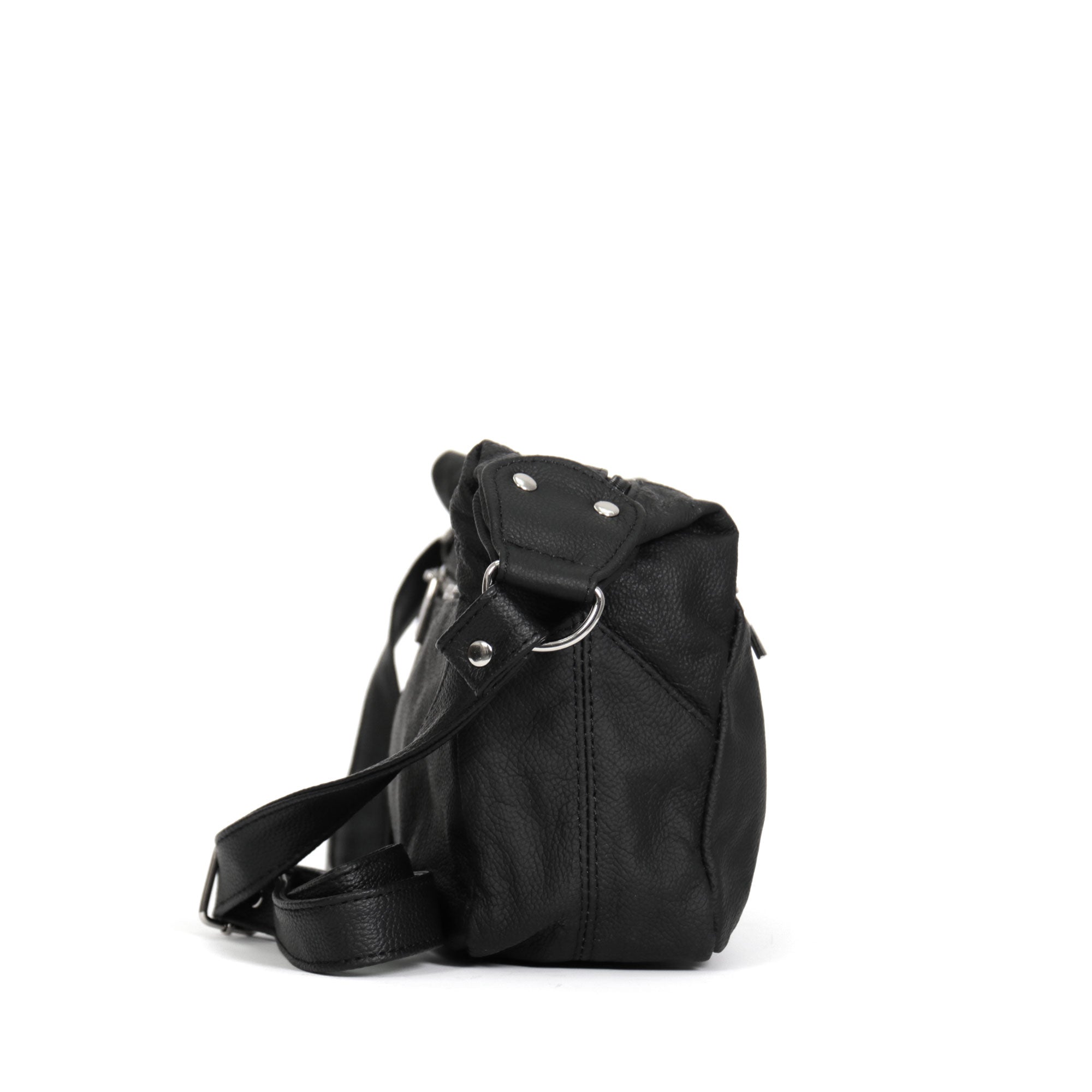 Hot Leathers Large Leather Purse with Zipper Pocket