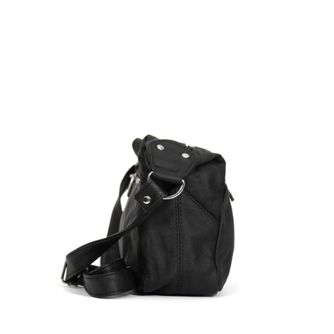 Hot Leathers Large Leather Purse with Zipper Pocket