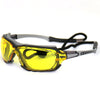 Hot Leathers Iceman Motorcycle Anti Fog Safety Sunglasses