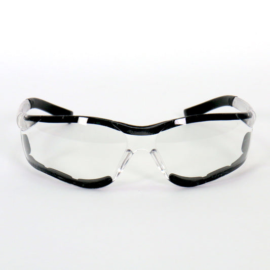 Hot Leathers Safety Wings Glasses with Clear Lenses