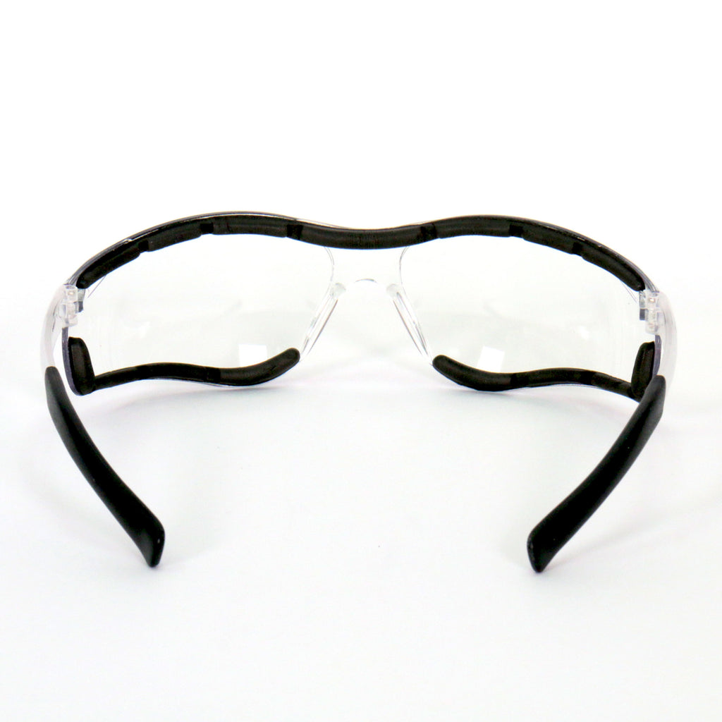 Hot Leathers Safety Wings Glasses with Clear Lenses