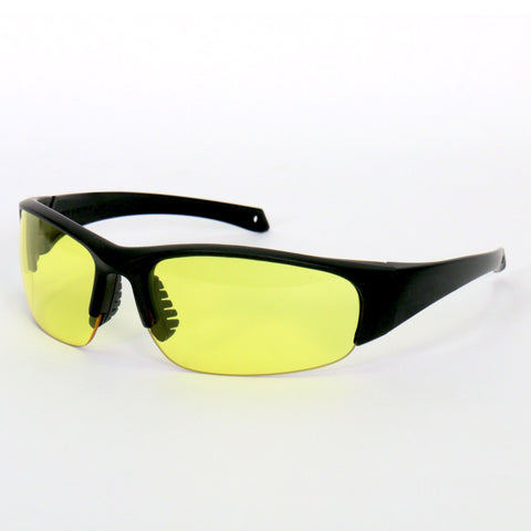 Hot Leathers Safety Sunglasses with Yellow Lenses