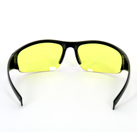Hot Leathers Safety Sunglasses with Yellow Lenses