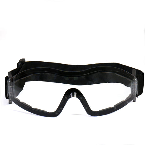 Hot Leathers Ares Safety Goggles with Clear Lenses