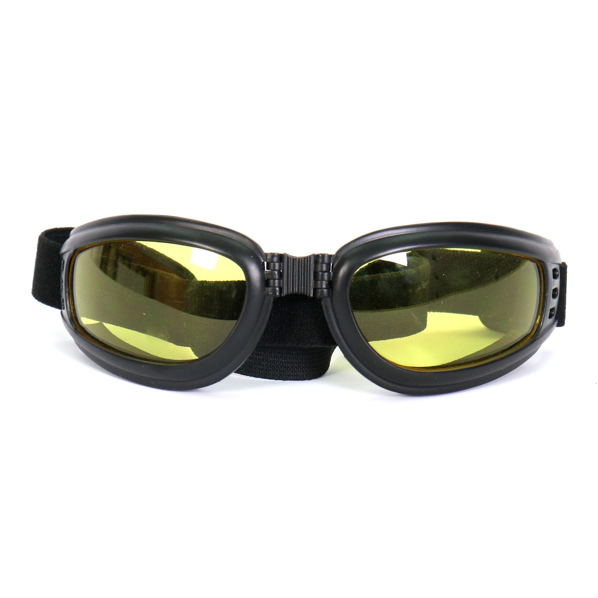 Hot Leathers SGG1017 Yellow Nomad Sunglasses/Goggles