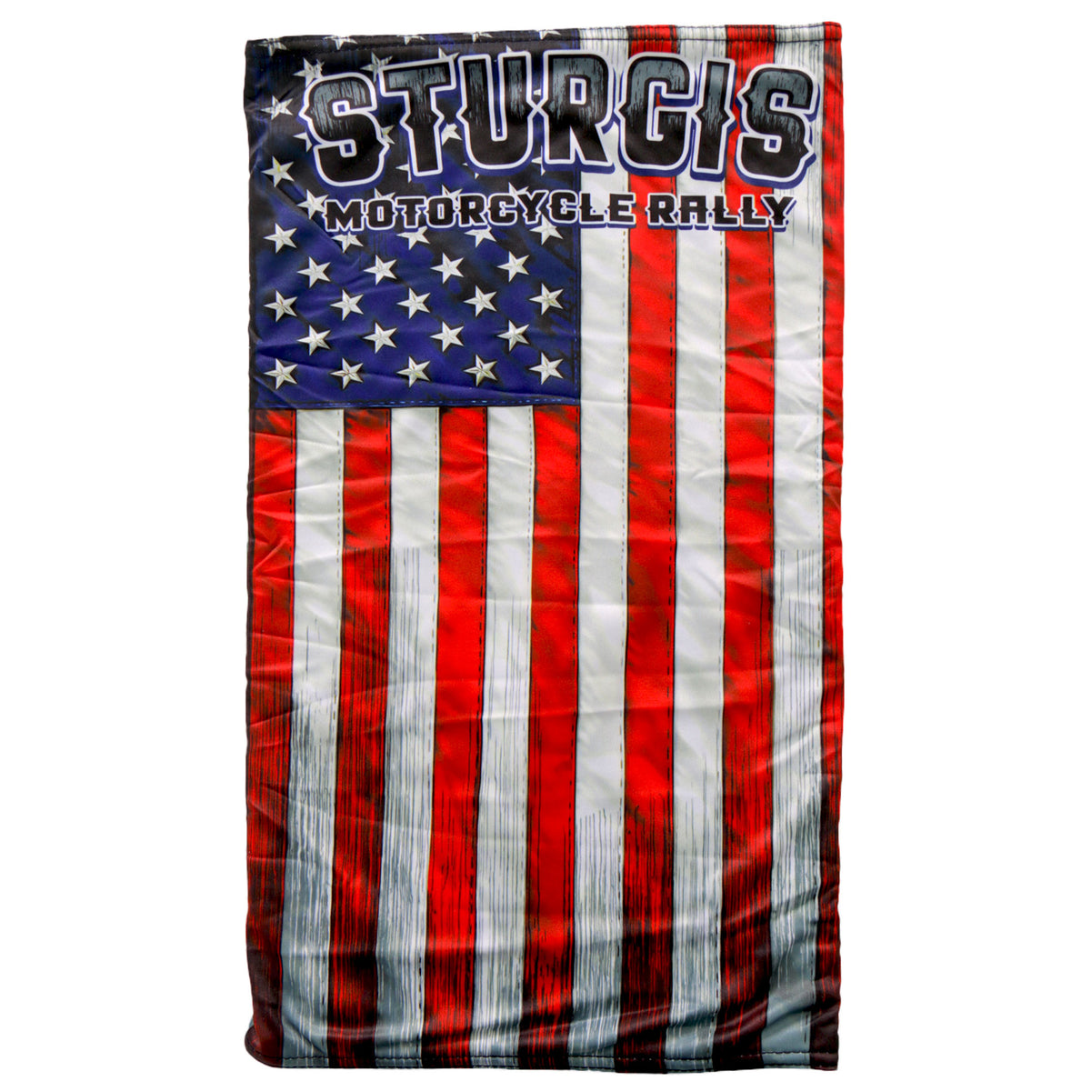 Sturgis Motorcycle Rally American Flag Neck Gaiter