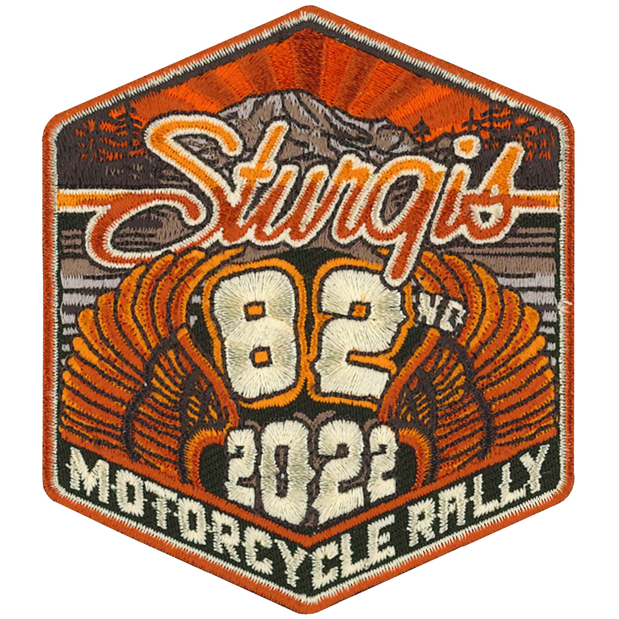 2022 Sturgis Motorcycle Rally 82nd Logo Patch