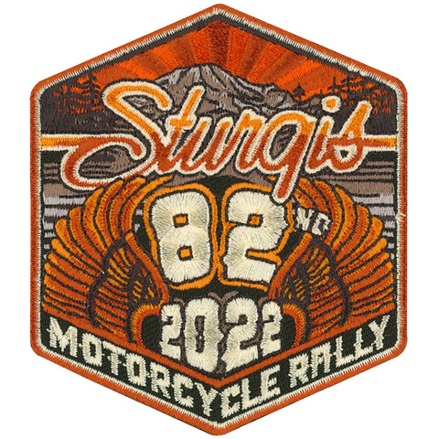 2022 Sturgis Motorcycle Rally 82nd Logo Patch