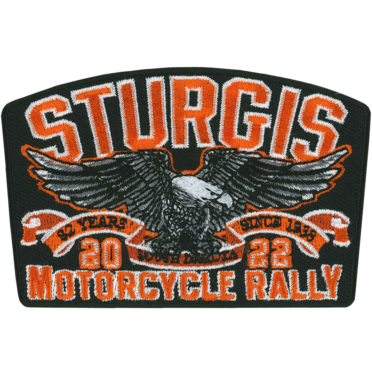 2022 Sturgis Motorcycle Rally Straight Wing Eagle Patch
