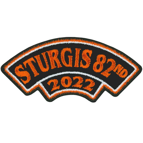 2022 Sturgis Motorcycle Rally Rocker Patch