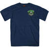 2022 Sturgis Motorcycle Rally #1 Design Skeleton Riders Navy T-Shirt