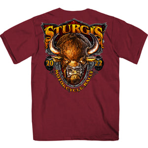 2022 Sturgis Crazy Motorcycle Rally T-shirt