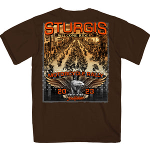 2023 Sturgis Rally Main Street Photo Men's T-Shirt