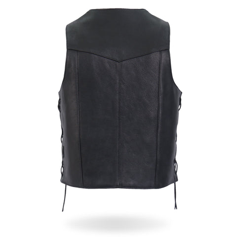 上品なファッション USA Lace Side Leathers Hot Made Vest Leather Premium ウェア