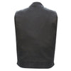 Hot Leathers Waxed Cotton Club Style Vest