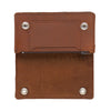 Hot Leathers WLA2016 Brown Buffalo Nickel Bifold Leather Wallet with Chain