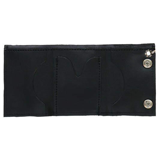 Hot Leathers Flame Wallet WLB1003