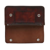 Hot Leathers Antique Brown Bi-Fold Wallet