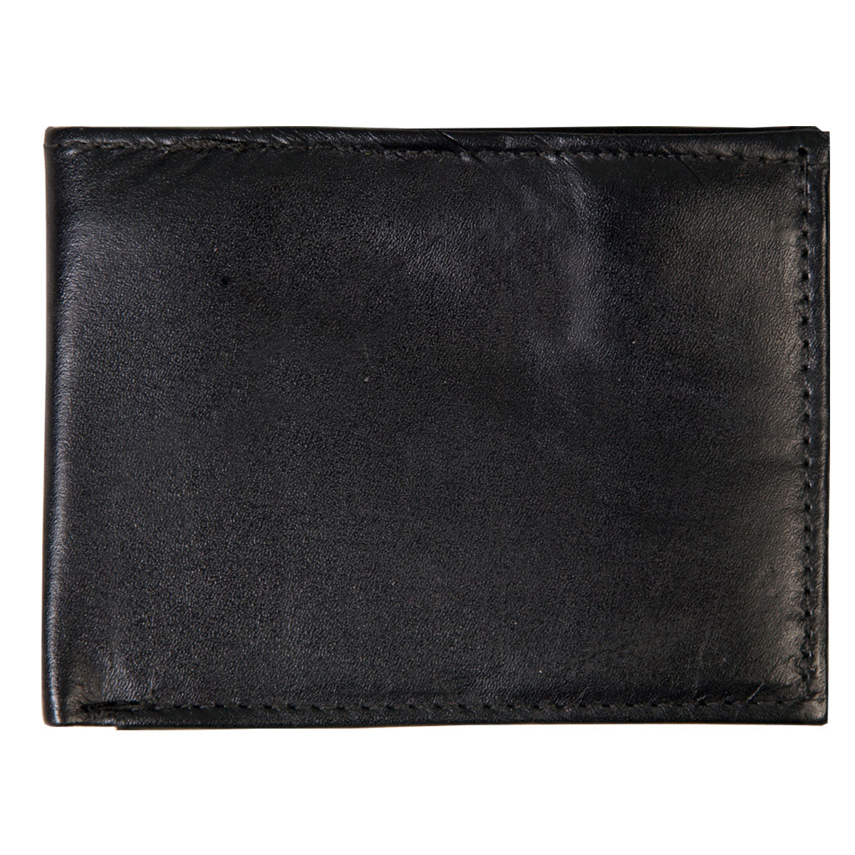 Hot Leathers WLD1005 Black Leather Bi-Fold Wallet