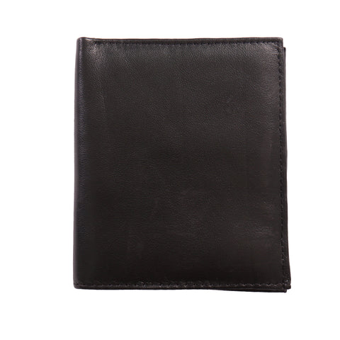 Hot Leathers Bifold RFID Blocking Wallet with Zipper Pocket