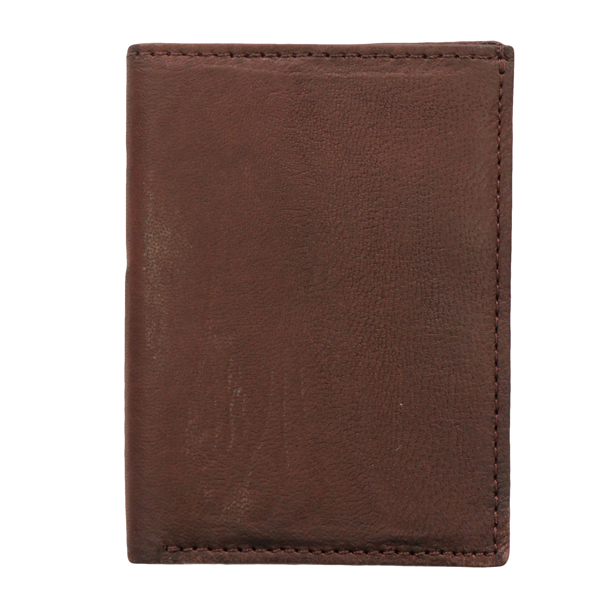 Hot Leathers Brown Credit Card Holding Wallet