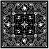 Hot Leathers BAB1075 Spade Skull Paisley Bandana