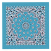 Hot Leathers BAP1012 Classic Turquoise Paisley Bandana