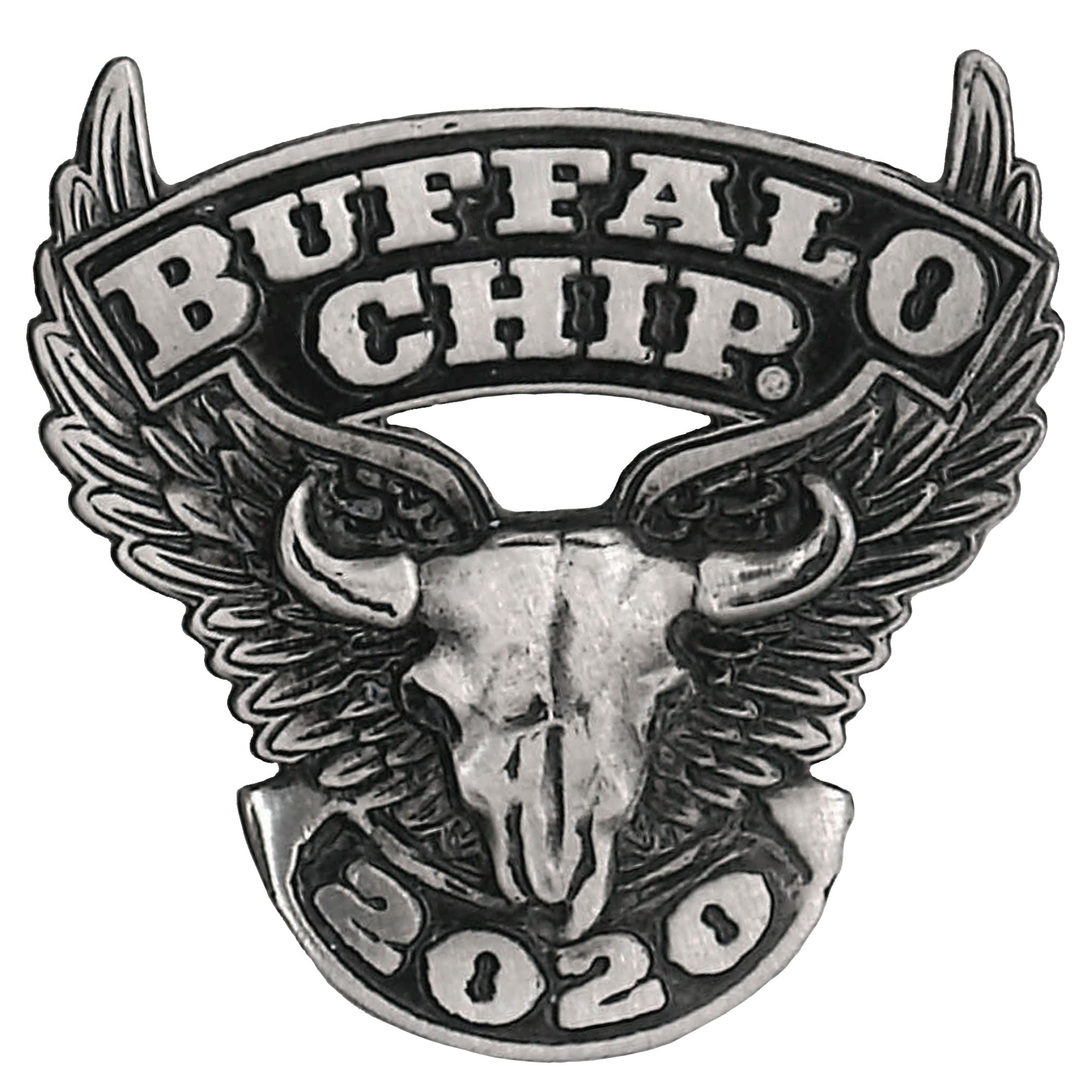 Official 2020 Sturgis Buffalo Chip Flying Buffalo Pin