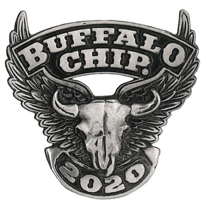 Official 2020 Sturgis Buffalo Chip Flying Buffalo Pin