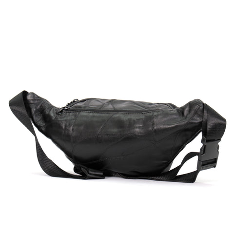 Hot Leathers BGA1002 Black Lambskin Belly Pouch
