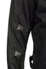 M Boss Motorcycle Apparel BOS11703 Black Men's Black Nylon and Mesh Racer Jacket with Reflective Piping