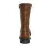 Hot Leathers BTM1001 Men's Rust Brown 11-inch Harness Motorcycle Leather Boots