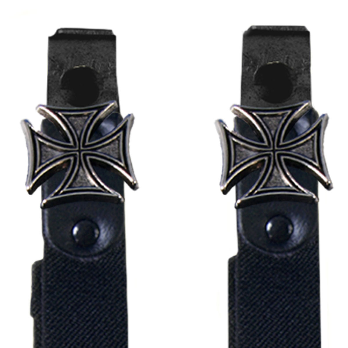 Hot Leathers BUA2013 Iron Cross Motorcycle Riding Pant Clips