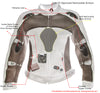 Xelement CF508 Women's 'Guardian' Black and Pink Mesh Jacket with X-Armor Protection