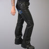 Hot Leathers CHL5001 Ladies Black USA MADE Motorcycle Biker  Leather Chaps