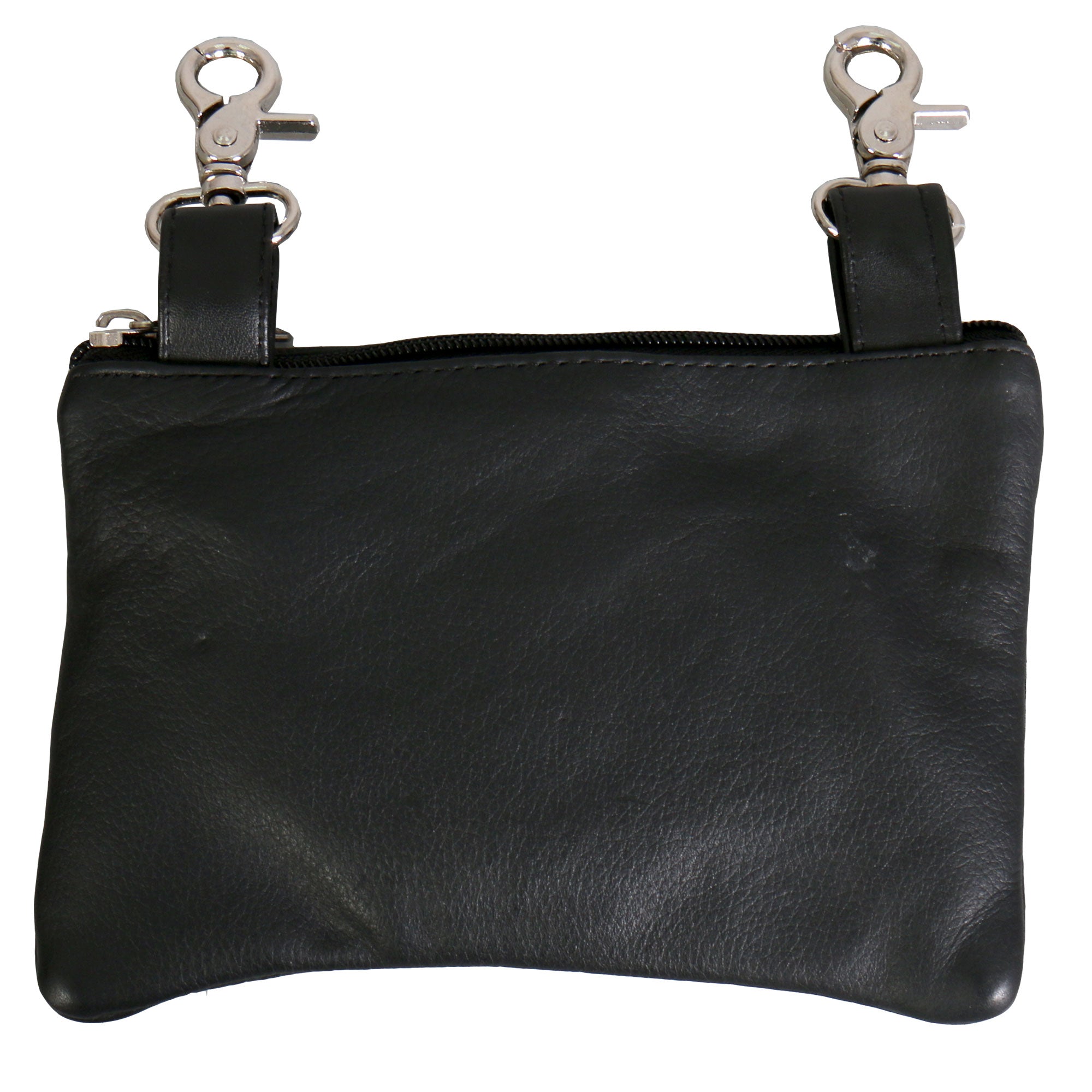 Hot Leathers CPE2008 Clip Pouch Purple Flower-8x5x1