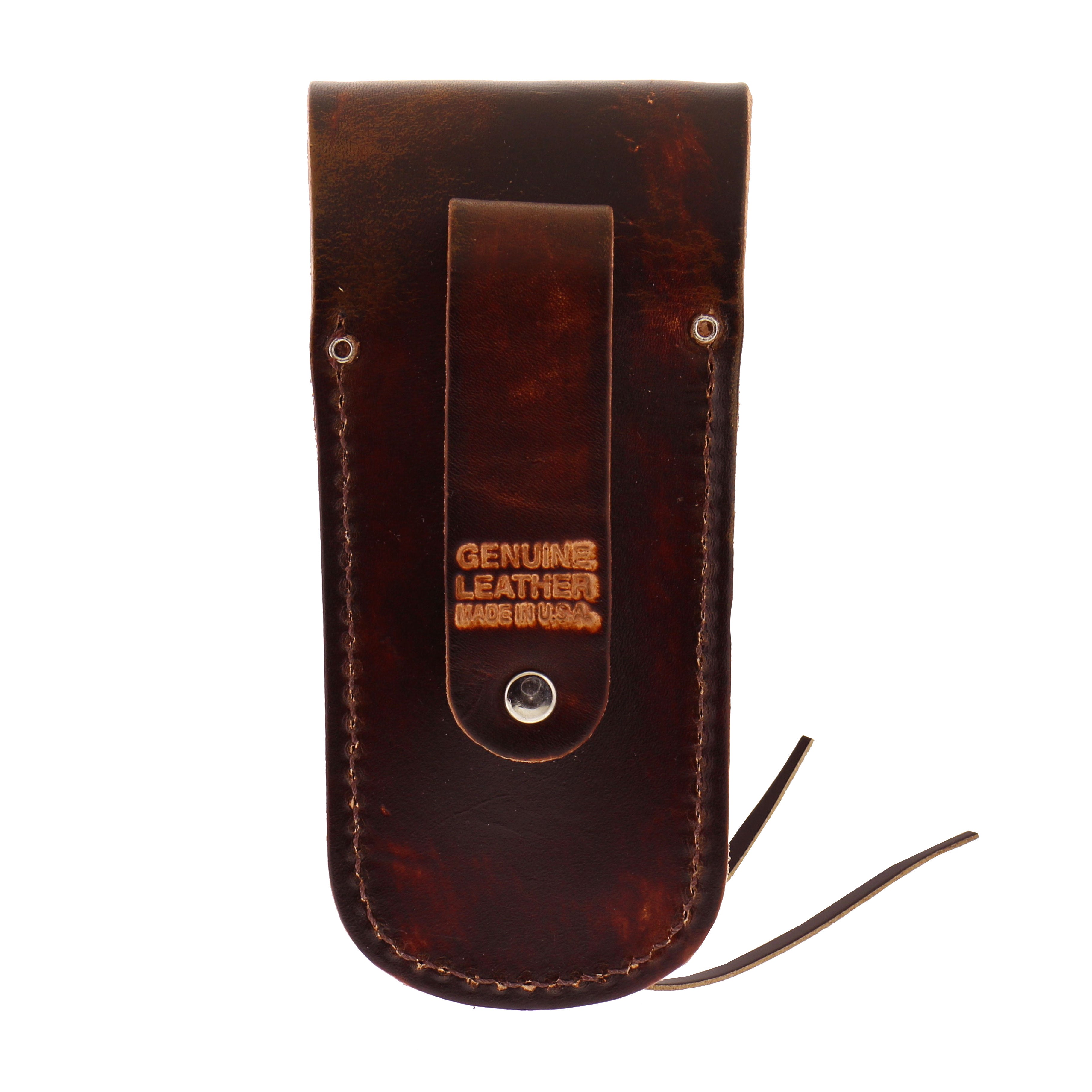 Hot Leathers CSF1002 Brown Leather Laced Knife Case