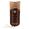 Hot Leathers CSF1002 Brown Leather Laced Knife Case