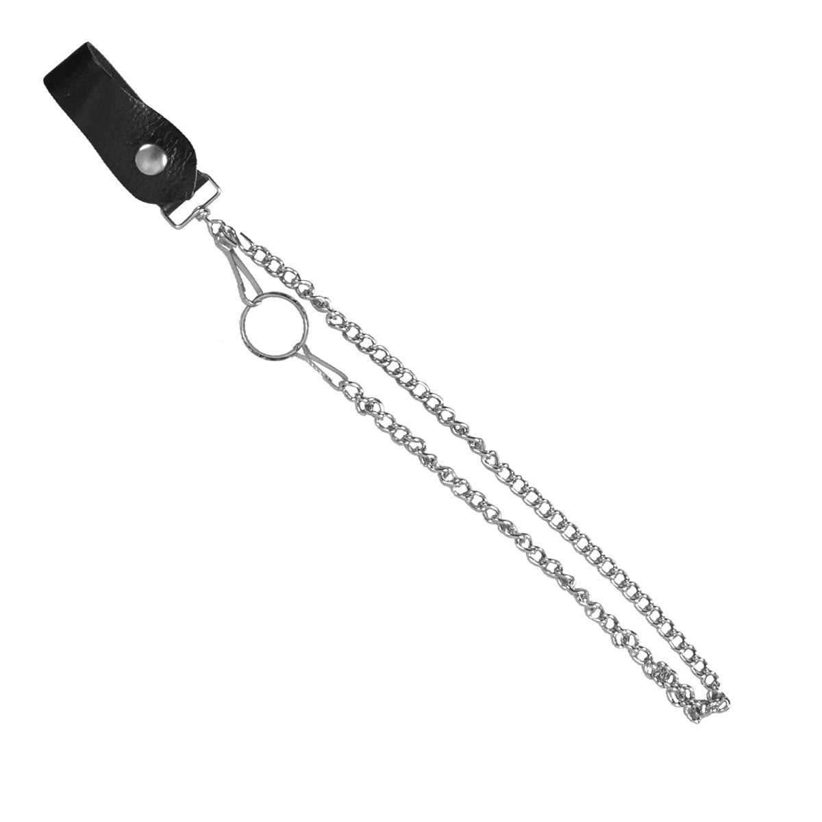 Leather Belt Loop Wallet Chain 24