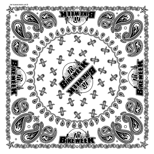 Official Arizona Bike Week Paisley Bandana