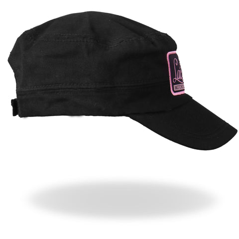 Official Laconia Motorcycle Week Woven Label Ladies Cadet Cap