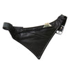 Hot Leathers FAA1001 Black Leather Motorcycle Boot Scarf for Bikers