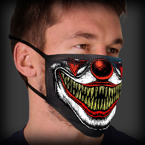 Hot Leathers Clown Teeth Face Mask