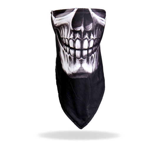 Hot Leathers FWC1001 Human Skull Face Wrap Neck Warmer