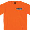 Hot Leathers GMD1091 Mens 'Can You See Me Now' Safety Orange T-Shirt