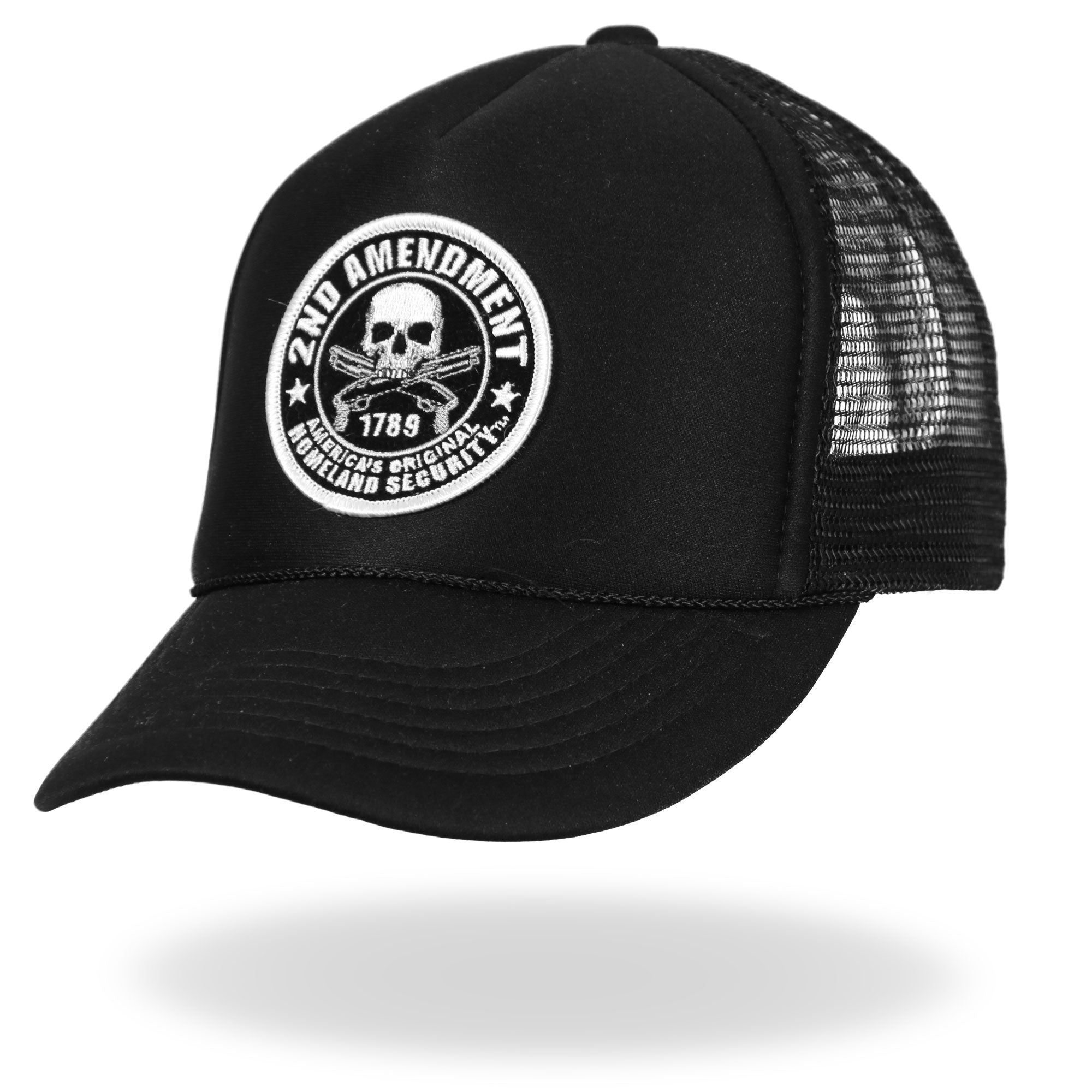 Hot Leathers GSH1005 2nd Amendment America's Original Homeland Security Trucker Hat